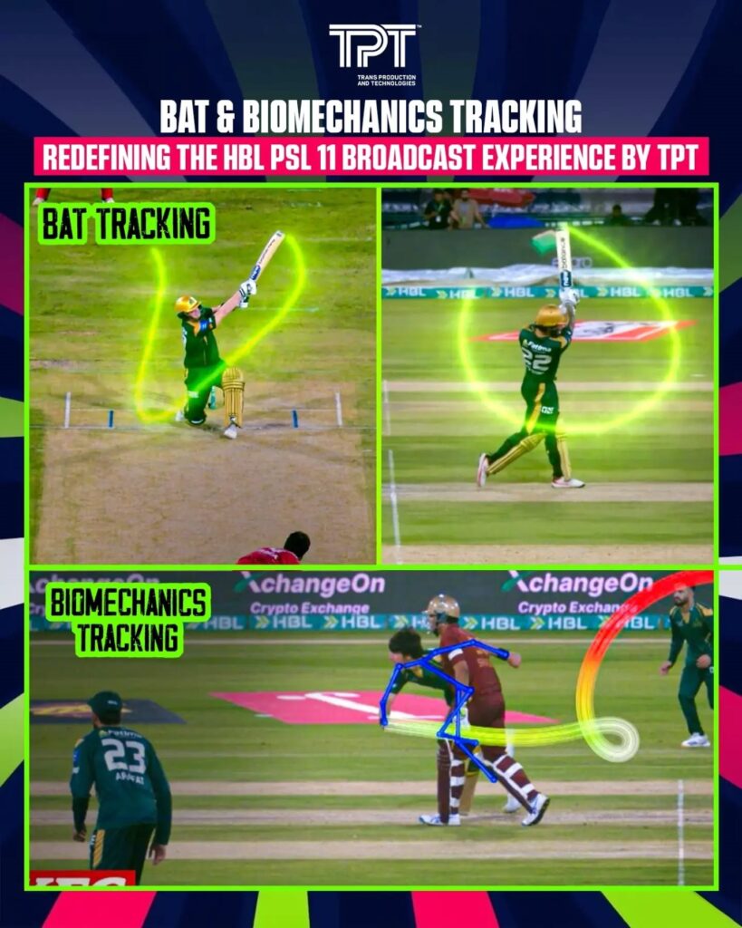 Redefining the Game: TPT Pioneers Pakistan’s First-Ever Live Bat Tracking and Biomechanics Broadcast at HBL PSL 2026