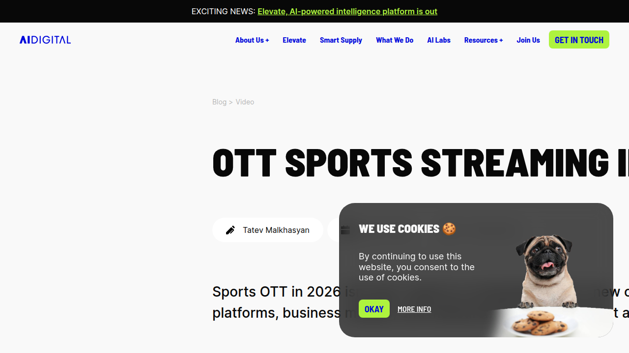 Deliver Premium Total Sports TV for Broadcasters in 2026 3 AIDigital insights on OTT sports streaming monetization models.